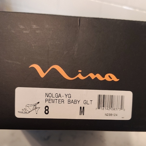 Nina Heels 8 Silver - Picture 8 of 8